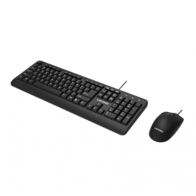 联想（lenovo） KM4800有线键盘鼠标套装 键盘 键鼠套装 办公鼠标键盘套装键盘 电脑键盘笔记本键盘2022款