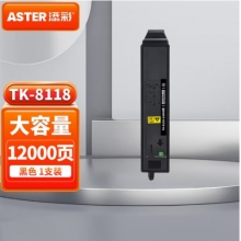 彩 TK8118粉盒 黑色 适用京瓷8124粉盒ECOSYS M8124cidn硒鼓 